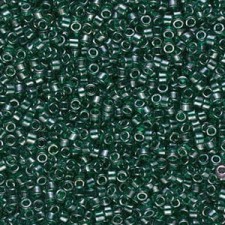Miyuki delica Beads 11/0 - Transparent Emerald Luster DB-1894